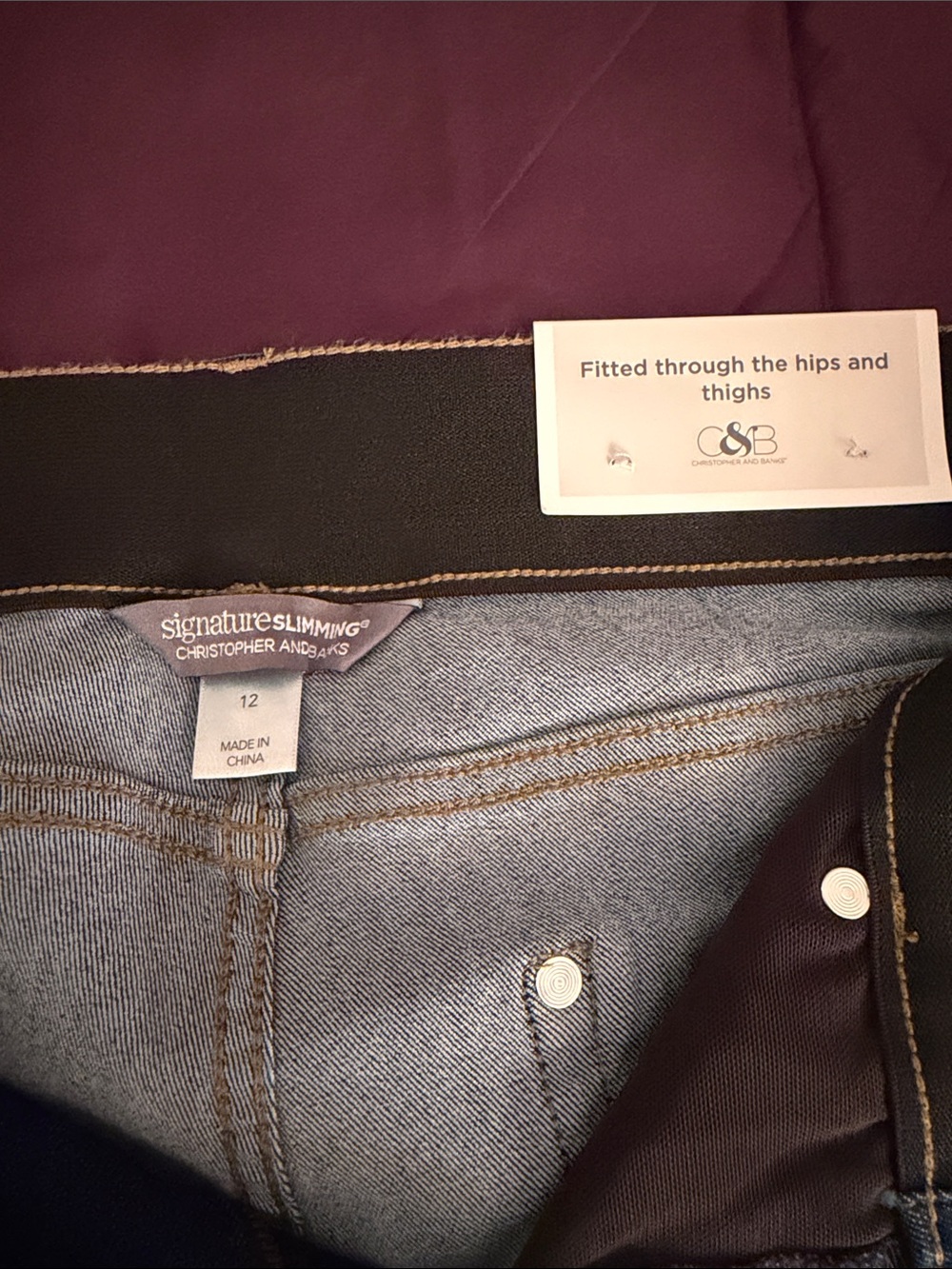 Christopher & Banks Light Blue High-Rise Women's Jeans